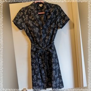 Cute black dress with lady faces